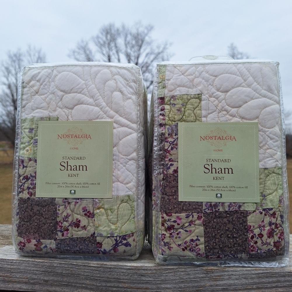 Nostalgia Standard Sham Set - Multicolor